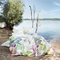 Estella Mako-Satin Bettwäsche Jungle multicolor 155x220 cm + 80x80 cm