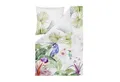 Estella Bettwäsche Jungle 4744 985 Multicolor, Mako-Satin, 2 teilig, Vögel, Dschungel, Blumen