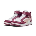PUMA Rebound V6 MID AC+ PS Sneaker, Port-Rose Quartz White, 31 EU