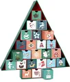 Adventskalender zum Befüllen Weihnachts Kalender Tanne Baum 24 Boxen Christbaum