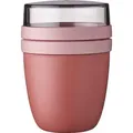 Mepal Lunchpot Ellipse, Vivid Mauve 500+200ml