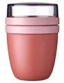 Mepal Aufbewahrungsschüssel Lunchpot ELLIPSE, Rosa, Ø 11 cm, Polypropylen