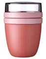 MEPAL Ellipse Lunchpot Müslibecher Joghurtbecher Kunststoff Mauve 500 ml