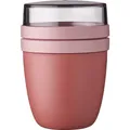 MEPAL Lunchpot - Ellipse - Vivid Mauve - 500 ml + 200 ml