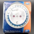 Zeitschaltuhr kompakt, analog, Zeituhr Schaltuhr mechanisch 3680W Steckdose 24h✅