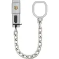 ABUS Türriegel ABUS ABTS21542 Türkette mit Überwurfring Silber grau