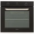 Telefunken Backofen Einbaugerät | Einbaubackofen ohne Kochfeld | Ofen autark mit 73 Liter Volumen | 60 cm | 5 Betriebsarten | Edelstahl | Umluft/Ober-Unterhitze | Einfache Reinigung | B-OV-75-A-I