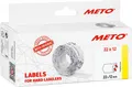 METO Preis-Etiketten 9506155 Permanent haftend Etiketten-Breite: 22 mm Etiketten-Höhe: 12 mm Weiß 1 St.