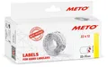 Meto Preisauszeichner Etiketten 22x12mm 6000 Stk 1-zeilig weiß permanent