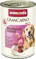 animonda GranCarno Adult Multifleisch-Cocktail (6 x 400 g), Hunde Nassfutter für ausgewachsene Tiere, Nassfutter für Hunde mit 100% frischen, fleischlichen Zutaten, Hundefutter ohne Getreide