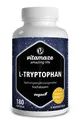 L-Tryptophan hochdosiert, 500 mg pro Kapsel, vegan (pflanzlich fermentiert), 6 Monate Reichweite, natürliche essentielle Aminosäure, laborgeprüft und ohne Zusatzstoffe, Made in Germany
