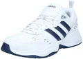 adidas Herren Strutter Shoes, Cloud White / Dark Blue / Matte Silver, 40 EU