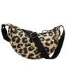 LARKSON Umhängetasche Solveig Small Halbmondtasche für Damen und Herren, Stylische Crossbody Bag in Halbmond Form