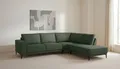 OTTO home Ecksofa Casina, mit abgerundeter Ottomane, in einem weichen Chenille-Stoff