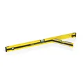 Wasserwaage Aluminium 80 cm Winkelwasserwaage Magnet Winkelmesser 2 Achsen Waage