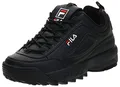 FILA Herren Disruptor men Sneaker, BlackXBlack, 41 EU