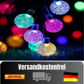 Solar Lichterkette 50 LED 7 Meter Außen 8 Modi