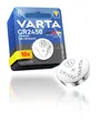 Batterien Knopfzellen CR2450, 10 Stück, Power on Demand, Lithium, 3V, sicherh...
