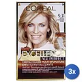 3x L’Oréal Paris Alter Perfect By Excellence, 9.31 Blond Sand