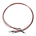 ECTIVE H07V-K Batteriekabelsatz 6mm² rot/schwarz M8/M8 1 Meter