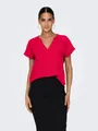 JDY Shirtbluse JDYLION S/S TOP WVN NOOS