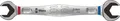 Doppelmaulschlüssel 6002 Joker 17 x 19 mm Länge 235 mm matt verchromt WERA