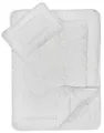 KiGATEX Kinderbettdecke + Kopfkissen 4-Jahreszeiten Bettdecken Set mit Bärchensteppung 40x60 + 100x135 cm, Füllung: 100% Polyester, Klimafaser, Schlafkomfort für jede Jahreszeit