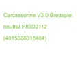 Carcassonne V3.0 Brettspiel neutral HIGD0112 (4015566018464)