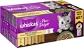 40x 85g WHISKAS PURE DELIGHT Portionsbeutel Mega Pack Geflügel Ragout in Gelee