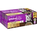Whiskas Portionsbeutel Pure Delight Multipack Mega Pack 1+ Geflügel Ragout in Ge