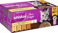Whiskas 1+ Ragout Geflügel Auswahl Katzen Nassfutter in Gelee Portion 40x85g