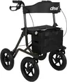 Torro Outdoor Rollator Tannengrün mit PU-Bereifung