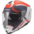 LS2 Motorradhelm FF817 Challenger II Titan Helm, Pinlockscheibe enthalten XS (53/54)