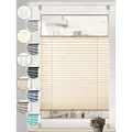 Sonello Plissee ohne Bohren Rollo Klemmfix für Fenster & Tür Lichtschutz, blickdicht, ohne Bohren, verspannt, Klemmfix, 50cm x 140cm Beige Faltrollo, Easyfix, Sonnenschutzrollo, Jalousie beige 50 cm x 140 cm