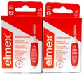 2 x 8 St. ELMEX Interdentalbürsten ISO Gr. 2 0,5 mm rot