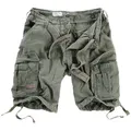 SURPLUS Cargoshorts AIRBORNE Vintage Cargoshort oliv Cargostyle XXXL