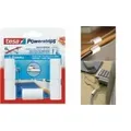 tesa Powerstrips Kabel-Clip, weiß fixiert Kabel bis zu einem Durchmesser von 8 mm (58035-00016-00)