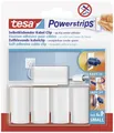 TESA POWERSTRIPS Kabel-Clips Weiß Inhalt: 5St.