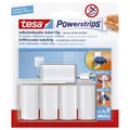 Tesa Powerstrips Kabel Clip weiss Wiederverwendbar small 5 Stück