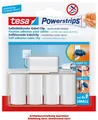 5 tesa Powerstrips Kabel-Clip, weiß
