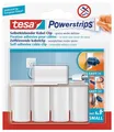 tesa Powerstrips selbstklebende Kabel Clips wieder ablösbar weiß 5 Stück