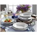 Friesland Porzellan Tafelservice Jeverland Kleine Brise, 6 Personen, Porzellan, 12-tlg. blau