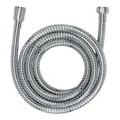 WENKO Duschschlauch EDS 150cm Silber glänzend KTW brass Duschschläuche