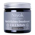 (249,75 EUR/l) Niyok - 2in1 Deodorant Creme Oriental wood - 40ml