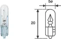 Glühlampe MAGNETI MARELLI 003721100000 W1,2W 12V 1,2W