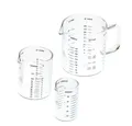Treebox Messbecher, Borosilikatglas, (3-St)
