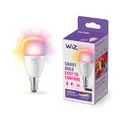WiZ Tunable White and Color LED Lampe E14 (470 lm), 40 W Lampe mit 16 Mio. Farben oder warm- bis kaltweißem dimmbarem Licht, smarte Lichtsteuerung über WLAN per Stimme/App
