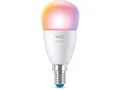WIZ LED-Leuchtmittel Tropfenform P45 E14 5W warmweiß bis kaltweiß smart RGB