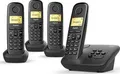 Gigaset A270A Quattro, Analoges/DECT-Telefon, Kabelloses Mobilteil, Freisprechei