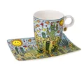 James Rizzi Tasse mit Untertasse Desert Life Neuheit 2023 Künstlerbecher Kaktus